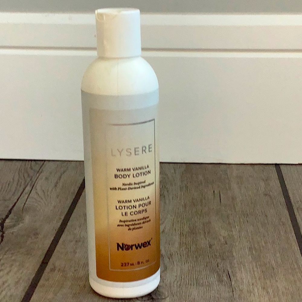 Norwex warm vanilla body lotion